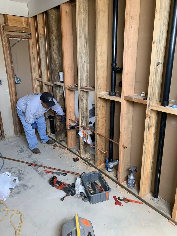 Commercial rough-in plumbing for Commercial Plumbing in Clemsonville